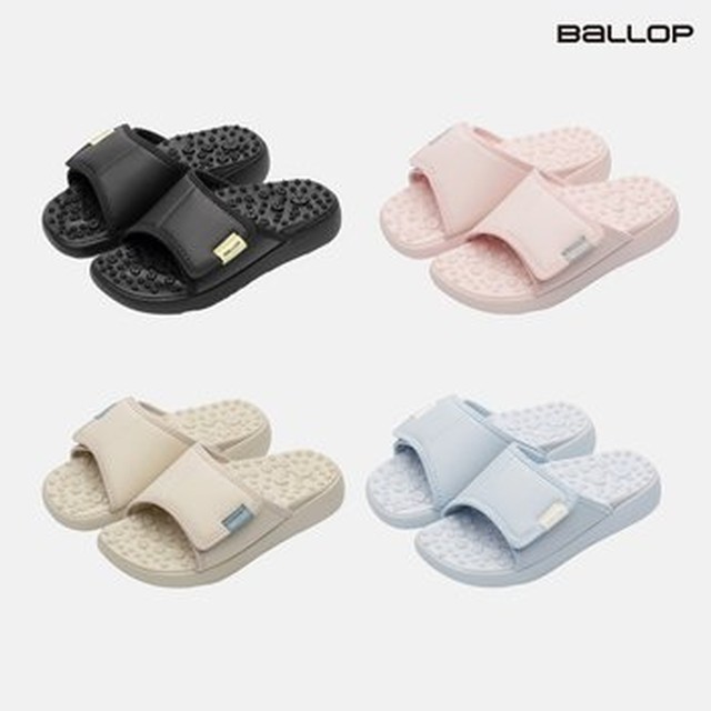 밸롭 마무링 플랫 지압 슬리퍼 BB3LSDU0011