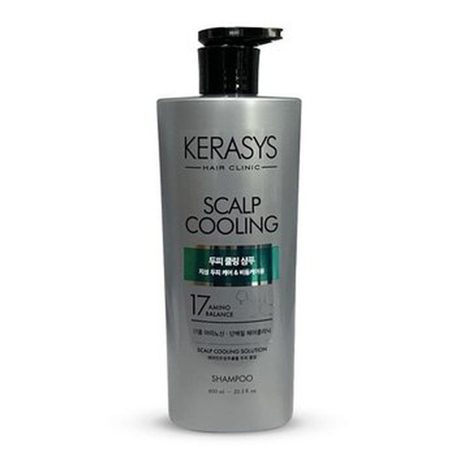 케라시스 두피 쿨링 단백질 비듬 케어 샴푸 600ml