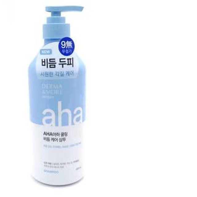 [제이큐] 더마앤모어 아하쿨링 케어 샴푸 600ml 두피각질샴푸 비듬샴푸 딥클렌[이마트몰]