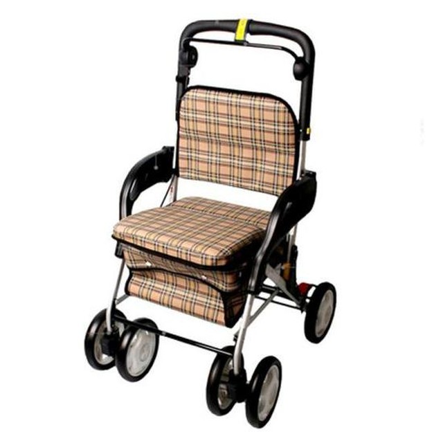 노인보행기 진산메디칼 고급형 다용도 노인 보행보조차 D F-318