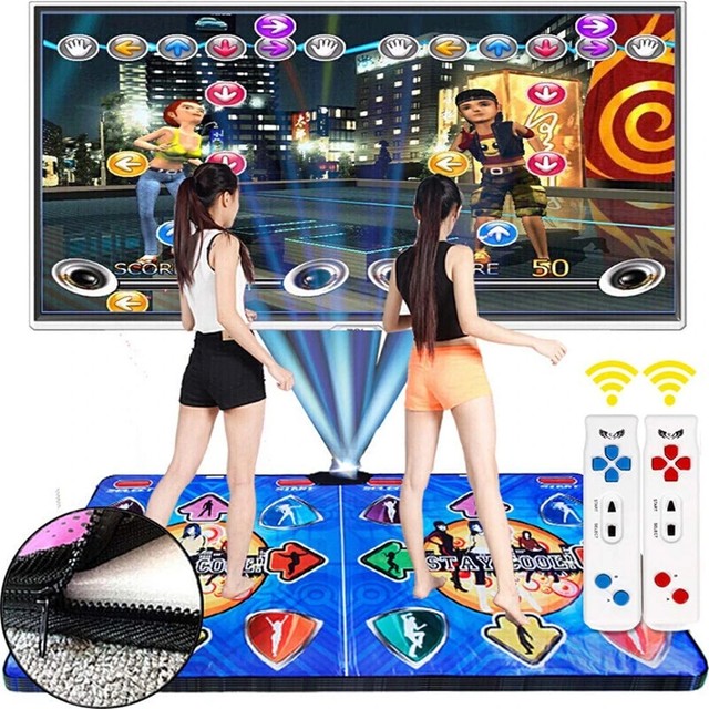 뜨거운 판매 PC TV 댄스 게임용 새로운 미끄럼 방지 댄스 패드 매트 요가 매트 맞춤, 컴퓨터의 슈퍼 댄서, 더블 댄스 패드의 PK