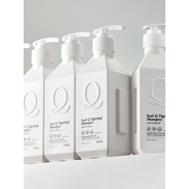스칼큐 비듬 가려움 완화 탈모 기능성 샴푸 500ml 4개 헤어케어 샴푸 린스