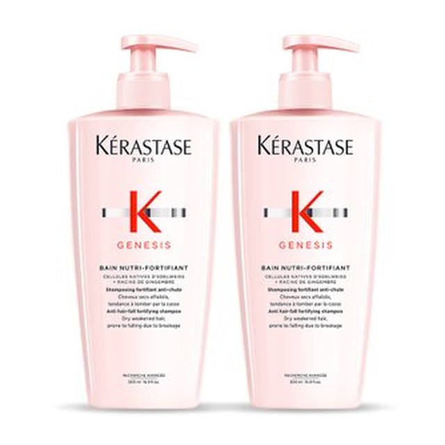 [케라스타즈] 듀오 방 제네시스 리치 대용량 샴푸 500ml [건성모발용 새싹케어] [E3593500D]