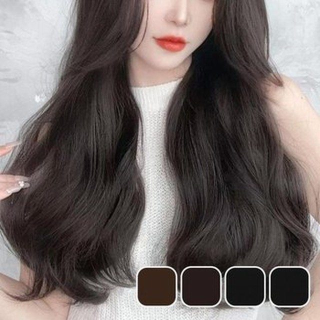 [기타] 똑딱이 헤어 부분 피스 붙임머리 가발 60cm 헤어피스 웨이브 모두팜 인모헤어피스 롱[이마트몰]