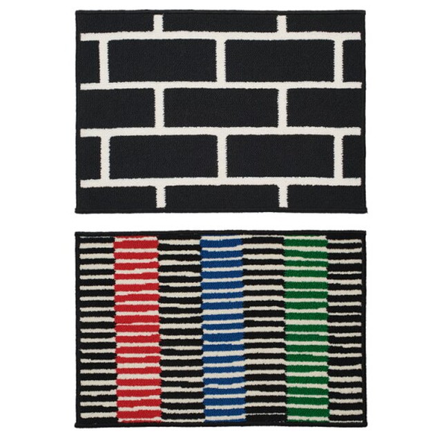 이케아 VANDPLATS 벤드플랏스 도어매트 40x60cm 현관매트 신발매트 바닥매트 발매트