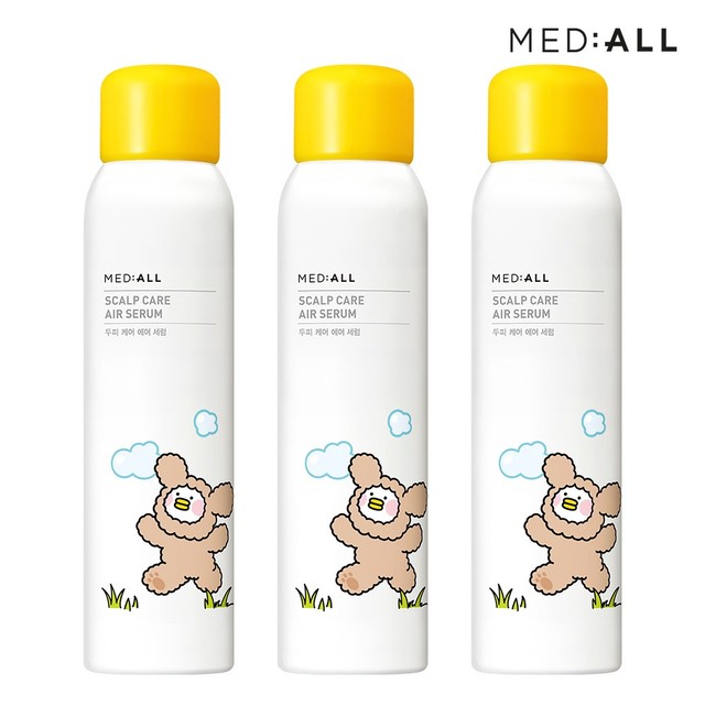 메디올 스칼프 두피케어 두피진정 에어 세럼 쿨링 스프레이 150ml 3개