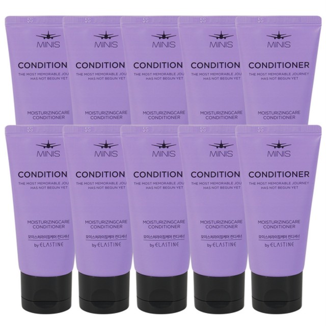 엘지 미니스 모이스처라이징케어 컨디셔너 50ml 미니 여행용 48개입 1박스 무배