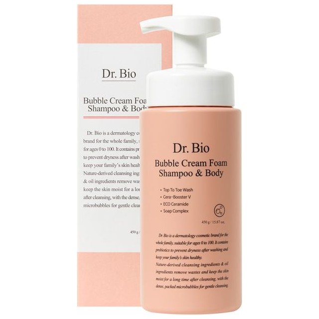 [보리보리] 닥터바이오 닥터바이오 버블크림폼 샴푸&바디 450ml