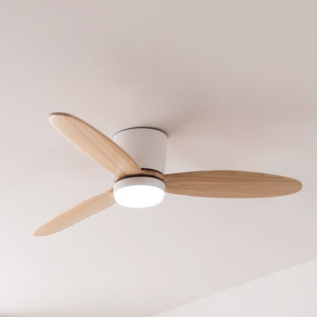 스피아노 샌디 IoT 원격제어 LED BLDC 우드 실링팬 132cm 52인치 천장선풍기
