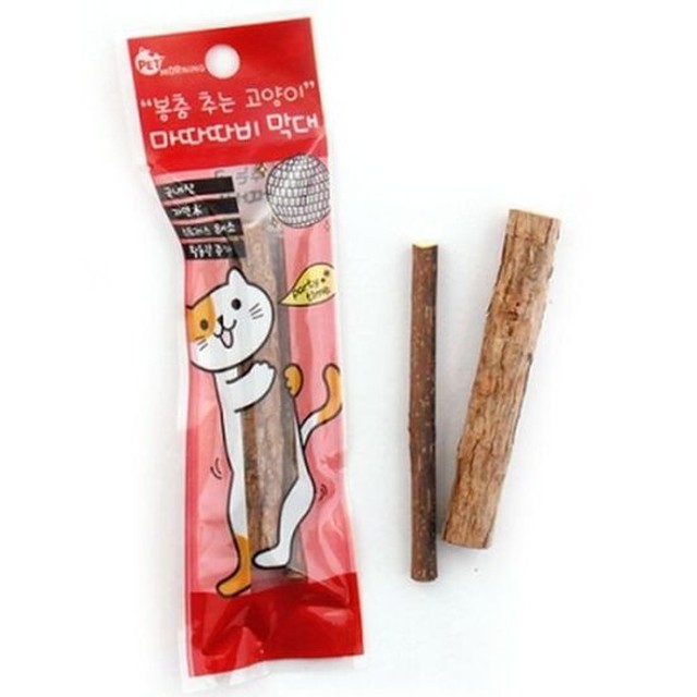 펫모닝 마따따비 막대 고양이 장난감 캣닙 스틱 캣닢 놀이용품