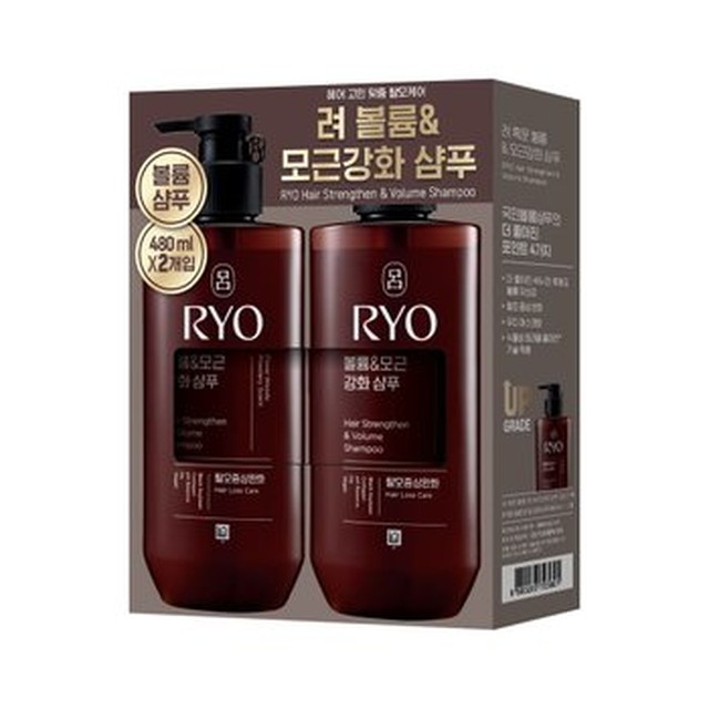 려 흑운 볼륨&모근강화 샴푸 480ml*2입기획세트[이마트몰]