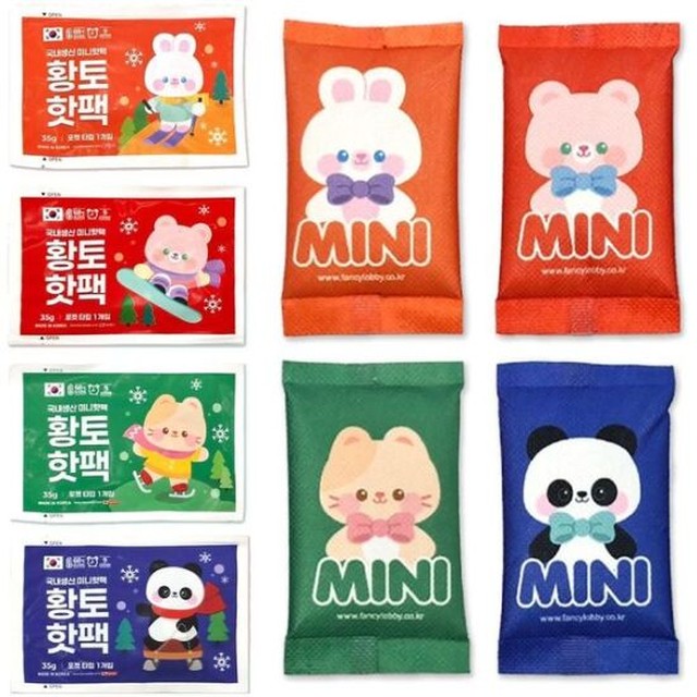 팬시로비 핫팩 황토 미니핫팩 40개입