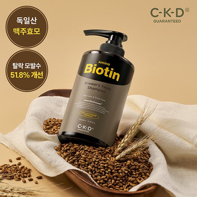 CKD 아미노비오틴 맥주효모 샴푸 500ml