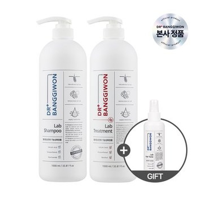 [기타] 랩탈모샴푸1000ml+랩트리트먼트1000ml+헤어토닉150ml+여행용샴푸 파우치2매[이마트몰]
