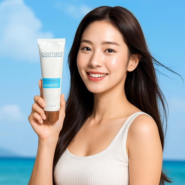 바이오메드 리후레쉬먼트 쿨 샴푸 100ml 휴대용 여행용 추천 쿨샴푸