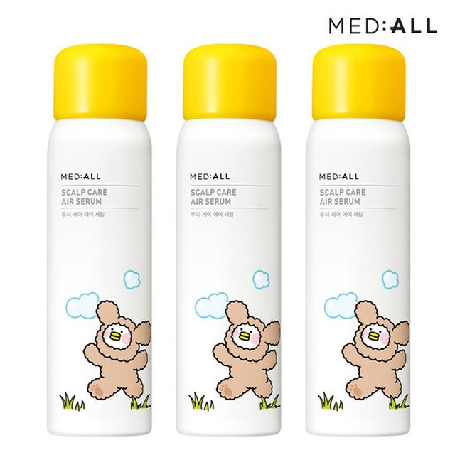 메디올 스칼프 두피케어 에어 세럼 쿨링 스프레이 80ml 3개