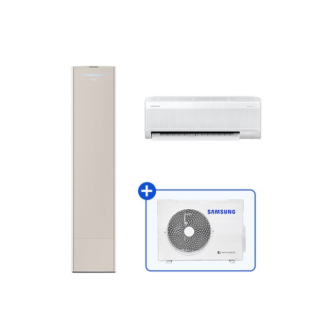 삼성/[삼성] 19평+6평 비스포크 AI 무풍콤보갤러리 홈멀티 에어컨 AF80F19D24SRS