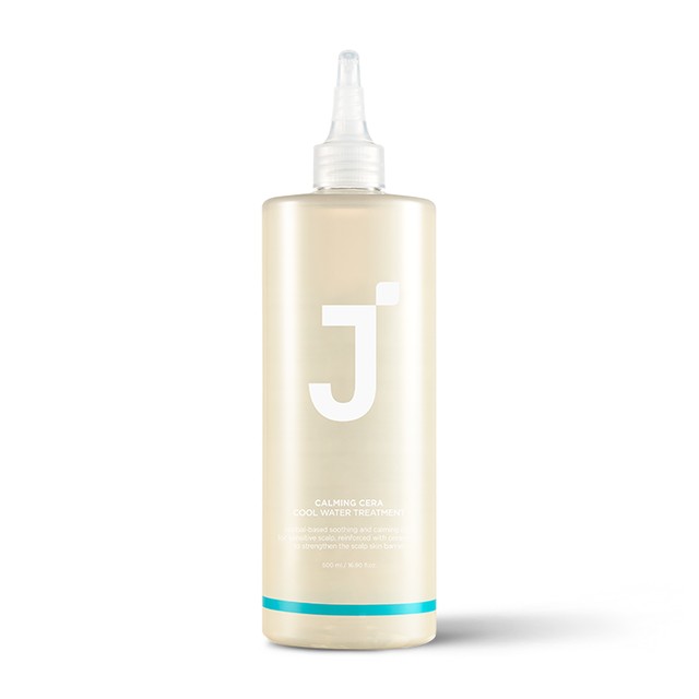 제이숲 카밍 세라 쿨 지성 워터 트리트먼트 500ml 피지 비듬 두피 케어 딥클렌징 민트