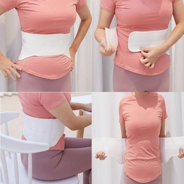 비비엘보 허리보호대 이우 아대 고정 서포터 지지대