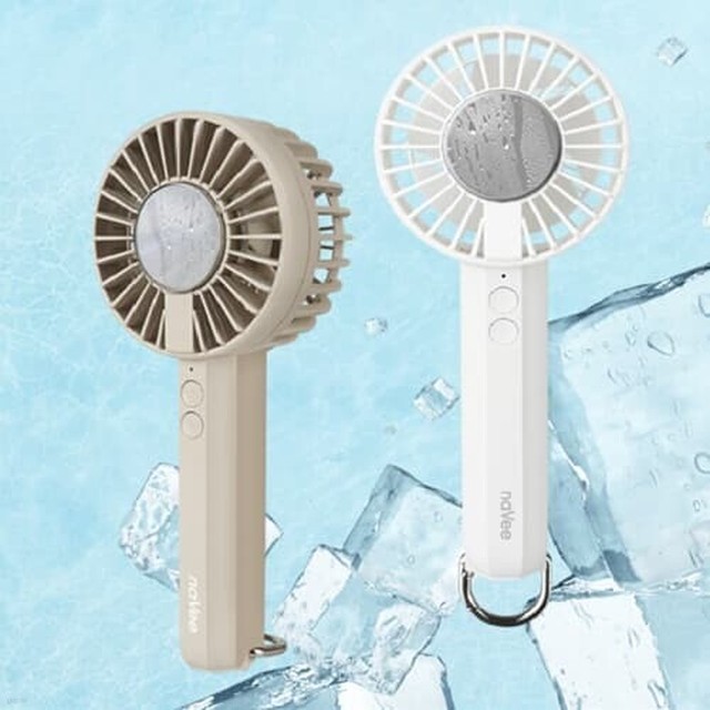 손 선풍기 쿨 냉각 에어컨 선풍기 5엽 대구경날개 쿨냉각 선풍기 볼, 이마냉찜질 손선풍기