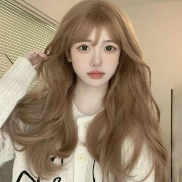 물결 자연스러운 스타일 헤어 볼륨감 통가발 여성가발