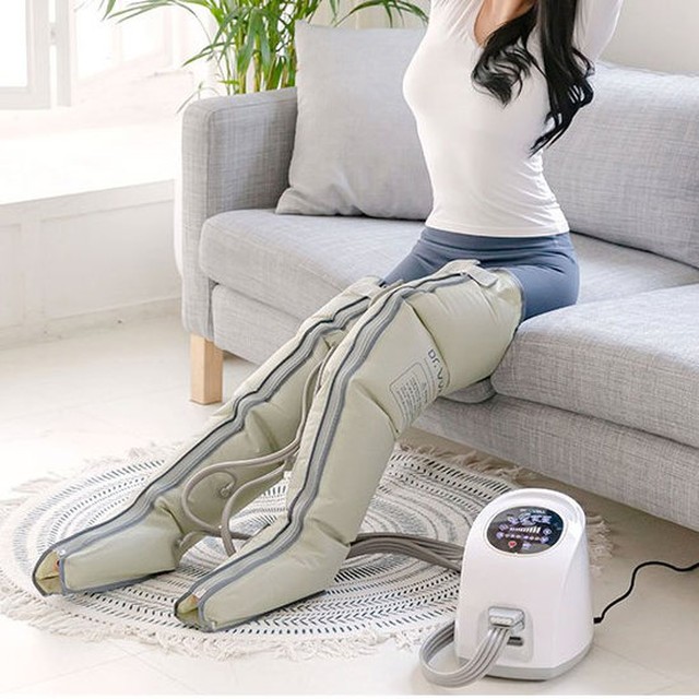 닥터웰 LED터치 공기압다리마사지기 다리 발 허벅지 마사지기 안마기