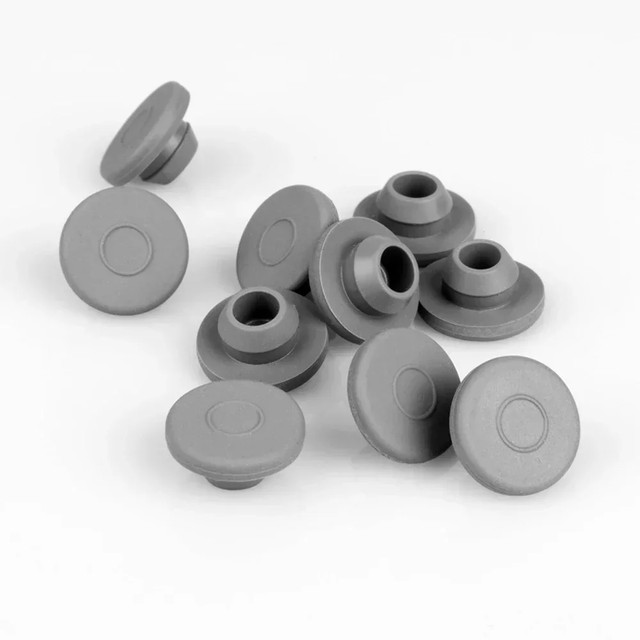 스토퍼 의료용 고무 13mm 20mm 그레이 컬러 부틸 고무 스토퍼 바이알 씰링 주입 바이알 스토퍼 캡