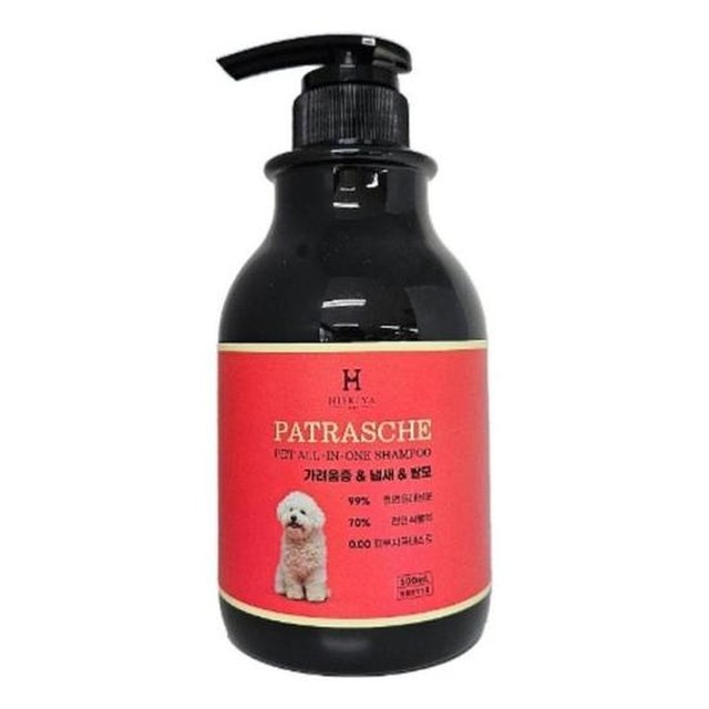 애견피부샴푸 히스기야 파트라슈 저자극 천연강아지 샴푸500ML