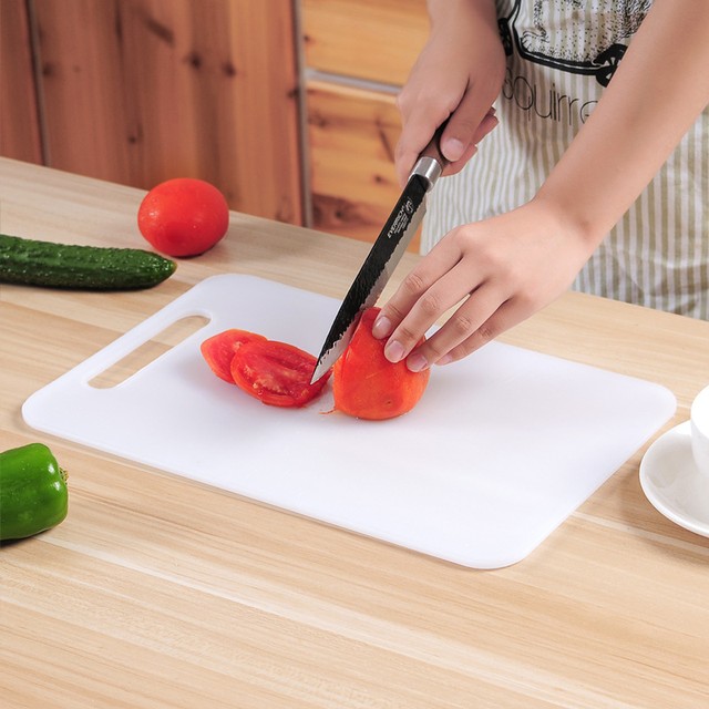 두꺼운 플라스틱 미니 도마 주방 조리기구 반죽 롤링 보드 가정용 이유식 준비 도마