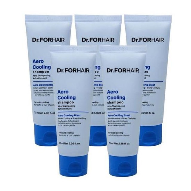 닥터포헤어 에어로 쿨링 샴푸 70ml 딥클린 샴푸 리뉴얼 탈모케어(휴대용) 5개 Ss