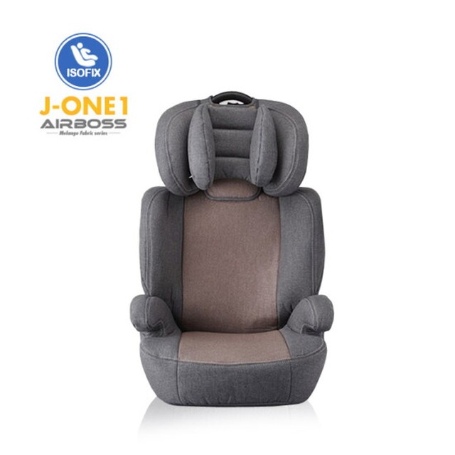 주니어 카시트 제이원 ISOFIX 브라운