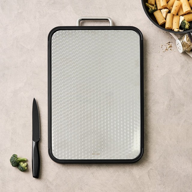 모던하우스 위생적인 스테인리스304과 PP양면 도마 기본형 40x27cm