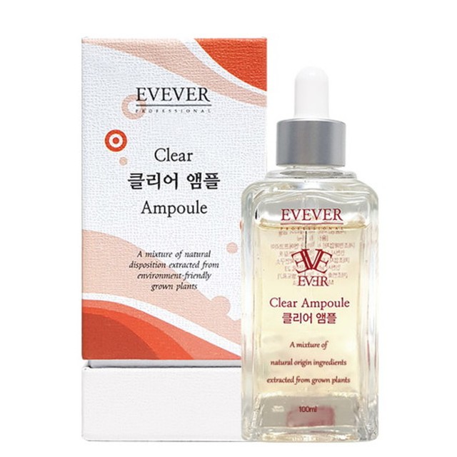 (레디) 이브에버 클리어 대용량 앰플 100ml 에센스 지성 피부 피지 관리
