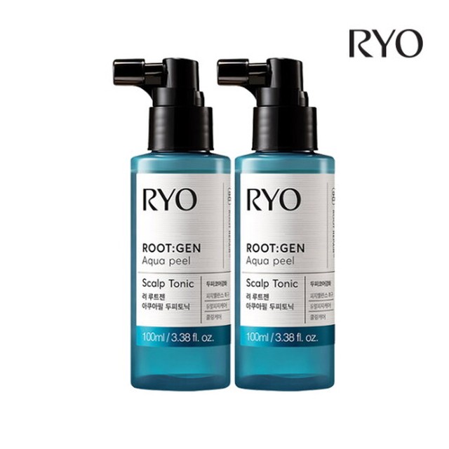려 루트젠 두피코어강화 아쿠아필 쿨링토닉 100ml 2입