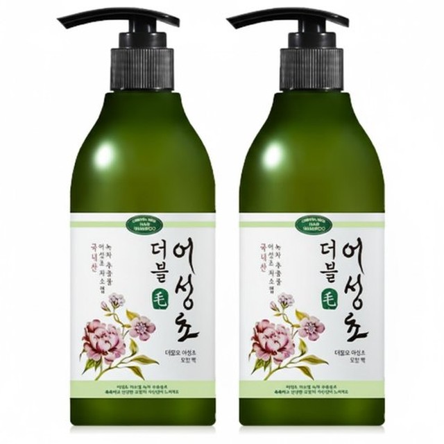더블모 어성초 두피케어 약산성 모발팩 트리트먼트 300ml 2개 3개