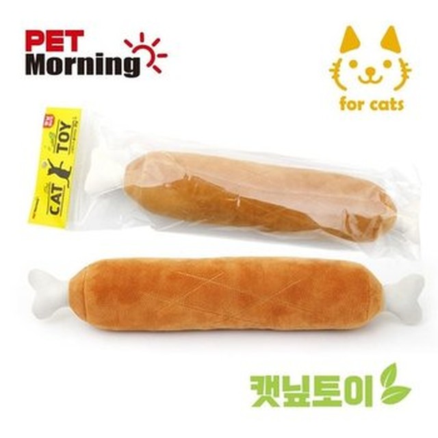 캣닢 인형 펫모닝 바비큐 롱쿠션 반려묘 용품 고양이 장난감 고양이용품 반려묘장난감