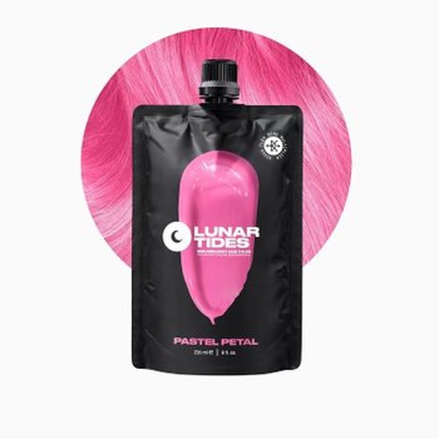 [기타] LUNAR TIDES 페탈 핑크 헤어 컬러 세미 퍼머넌트 비건 다이 236ml