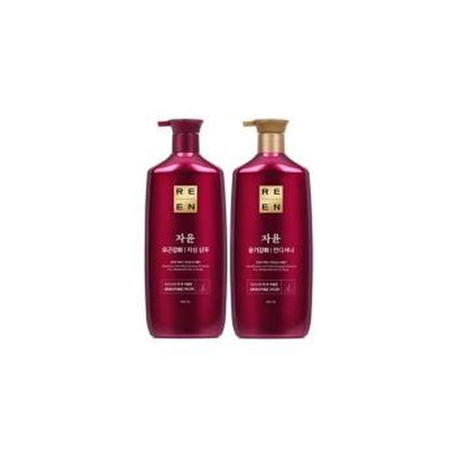 [셀러허브] 리엔 자윤 모근강화 지성 샴푸 950ml + 컨디셔너 950ml (S50911142)[이마트몰] [50911142]
