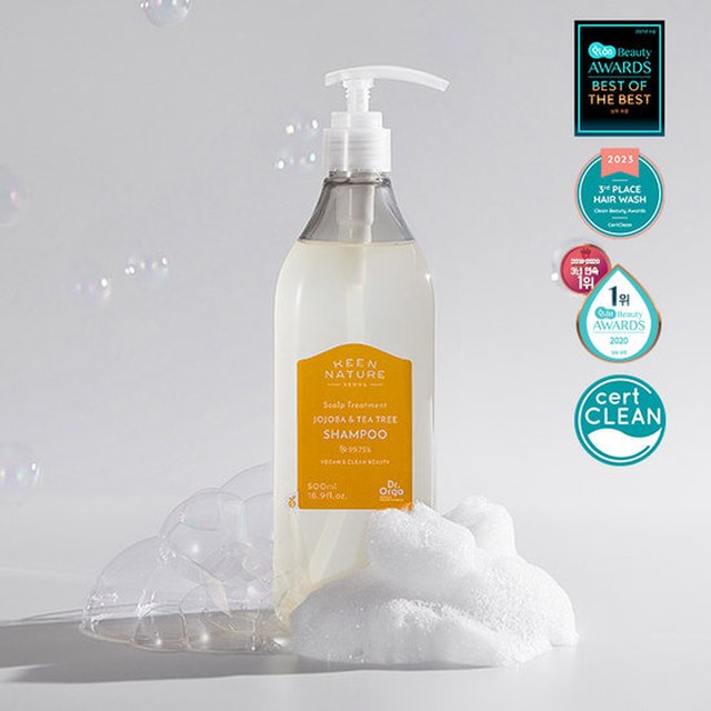 닥터올가 지성 두피 호호바 티트리 비건 천연 샴푸 500ml