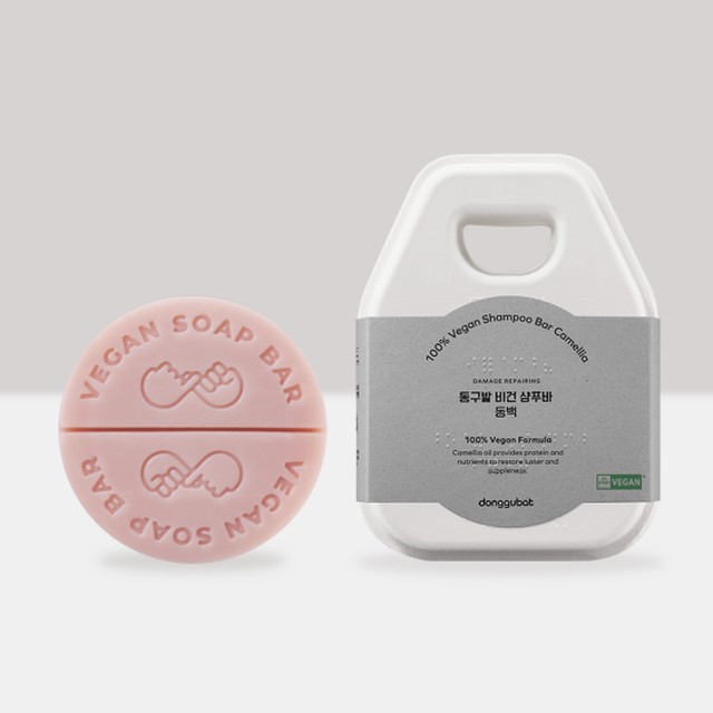비건 손상모 샴푸바 동백 100g