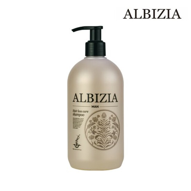 [알비지아] 탈모완화 기능성 샴푸 (남성용) ALBIZIA MAN SHAMPOO 500ml