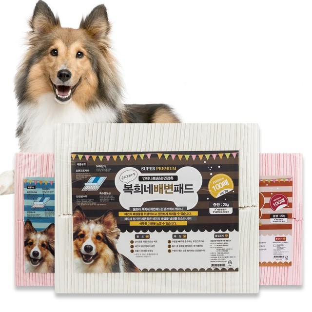 복희네 1BOX 복희네 배변패드 소형 중형 대형 초대형 9종 - 06. 복희네 배변패드 50g_(1BOX) 총 200매