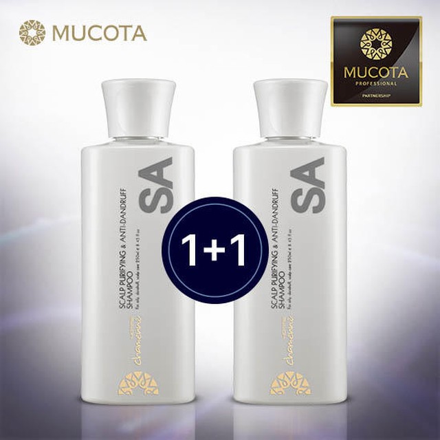 무코타 샤멘느 SA 샴푸 250ml (지성,비듬 두피개운) x2