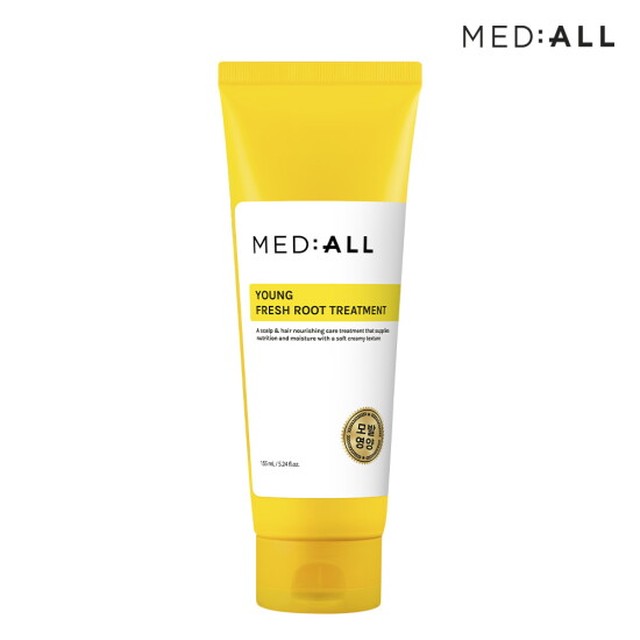 메디올 영 프레시 루트 모발강화 트리트먼트 155ml 우디허발향