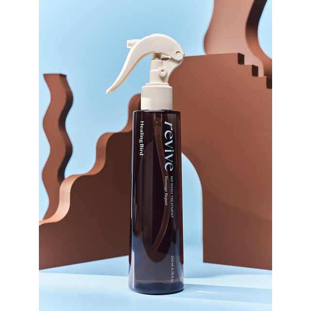 힐링버드 [월간뷰티] 리바이브 노워시 트리트먼트 데미지리페어 200ml 헤어케어 트리트먼트 팩