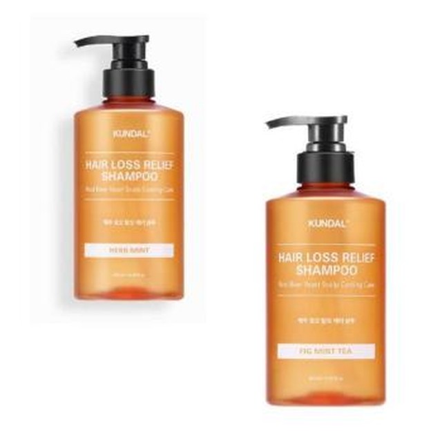 [셀러허브] 쿤달 맥주효모 샴푸 허브민트향 500ml + 피그민트티 500ml 향기로운 촉촉한 모발 (S41300455A)[이마트몰] [41300455]