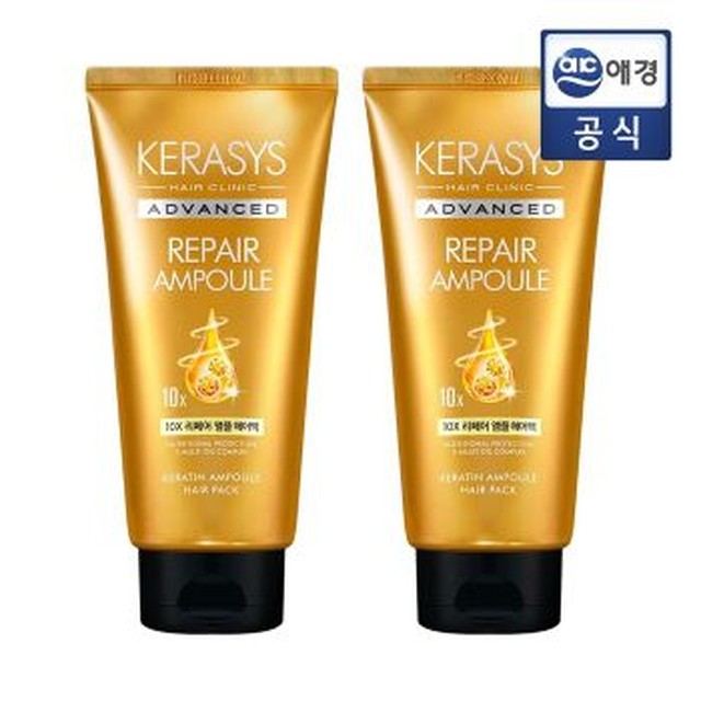 [케라시스] 케라시스 어드밴스드10x 리페어 헤어팩 300ml 2개[이마트몰]