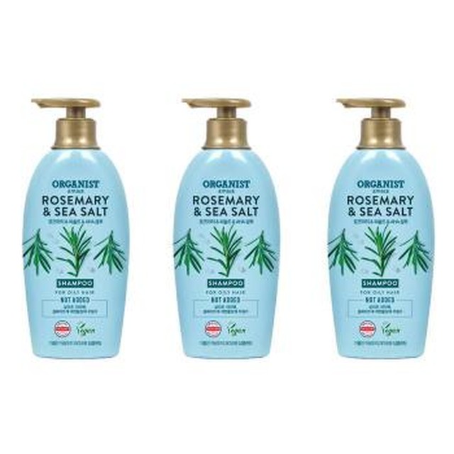 [셀러허브] 오가니스트 로즈마리 딥클렌징 샴푸(비건) 500ml x 3개 (S18871667)[이마트몰] [18871667]