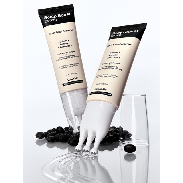 어바웃미/어바웃미 블랙빈 엑소좀 스칼프 부스트 세럼 40ml (탈모증상완화 기능성)/헤어케어 기타헤어케어