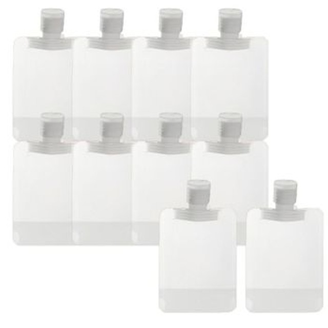 [기타] 여행용 샴푸 로션 손세정제 소분 50ml 투명파우치 10pcs 1set[이마트몰] [WFOBUH5]